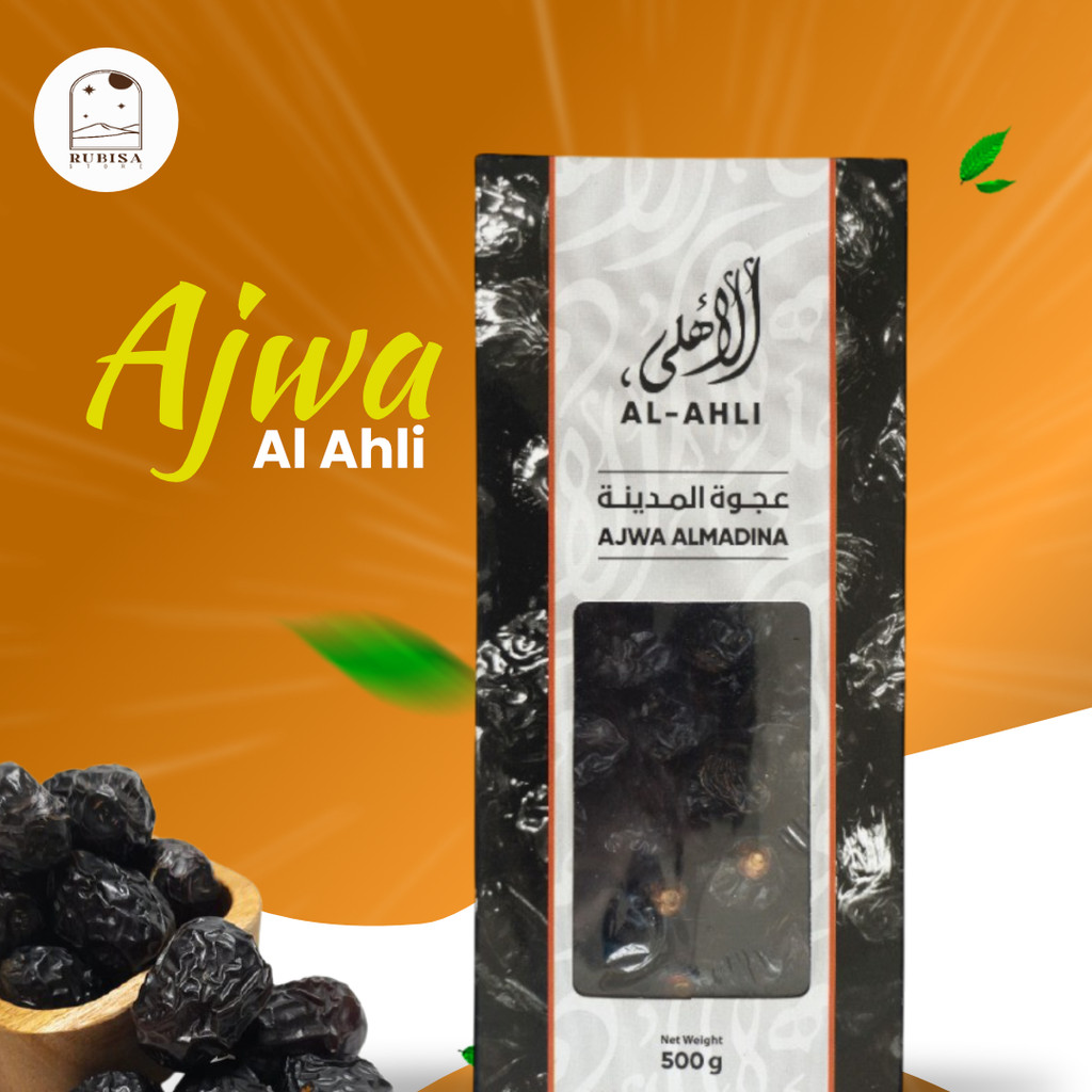 

KURMA AJWA AL-AHLI 500GR