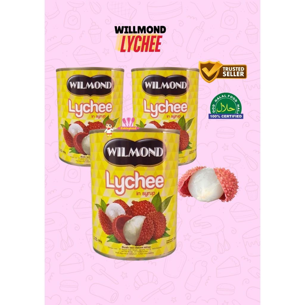 

Willmond Leci Lychee kalengan / wilmond