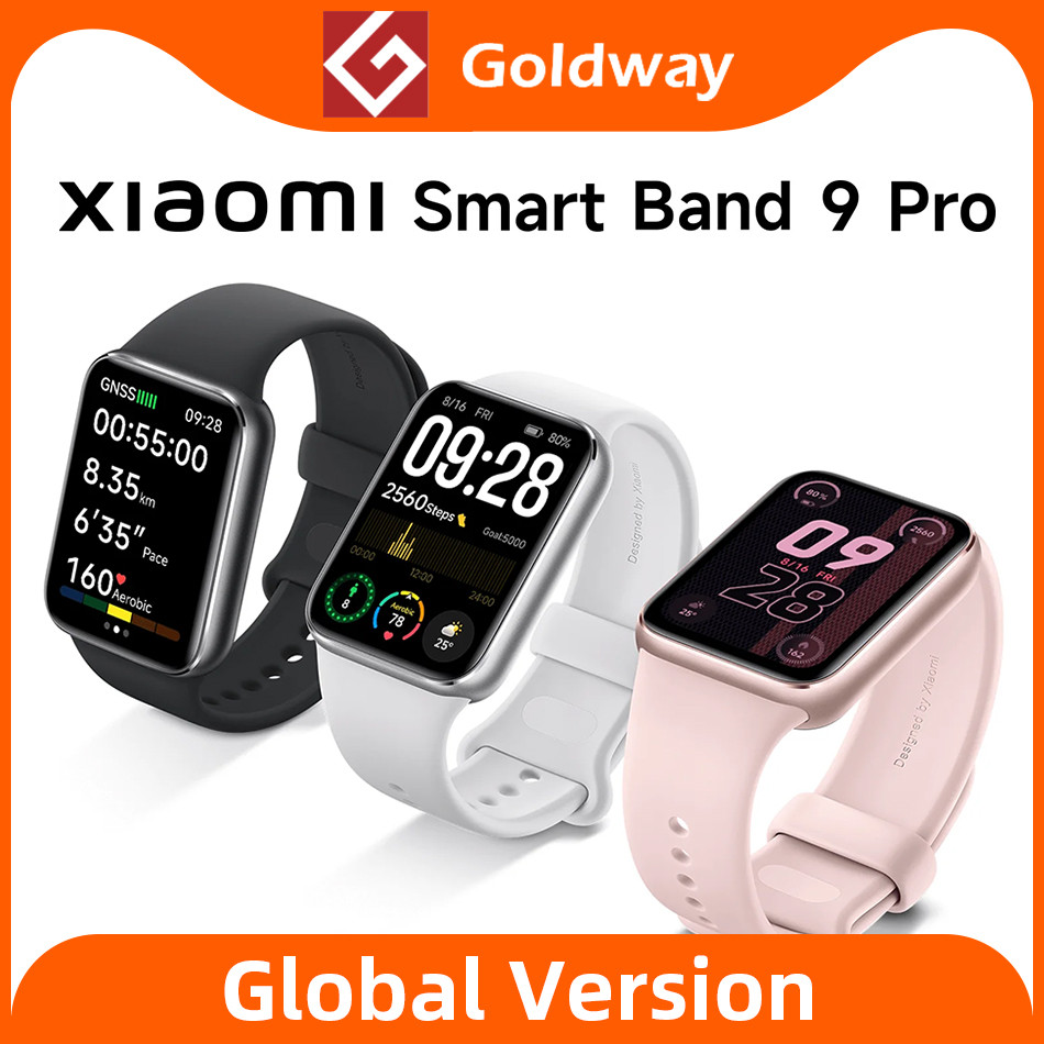 Global Version Xiaomi Smart Band 9 Pro 1.74" AMOLED Display GPS Health Monitoring Fitness Tracker 15