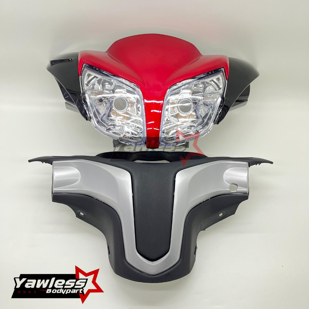 Batok Jupiter Z Robot 2010 Totok Depan Jupiter Z Robot Warna Merah + Reflektor Jupiter Z 2010 robot