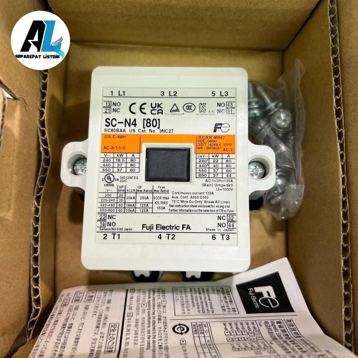 Contactor FUJI SC-N4 220V Kontaktor FUJI SC N4  220V Original
