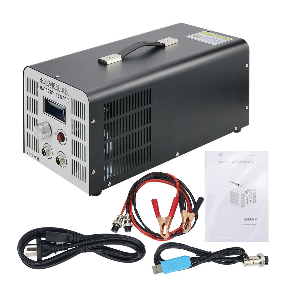 12-72V 0.50-10A Discharge Lead-acid Lithium Battery Capacity Tester Tools Electric Bicycle Battery T