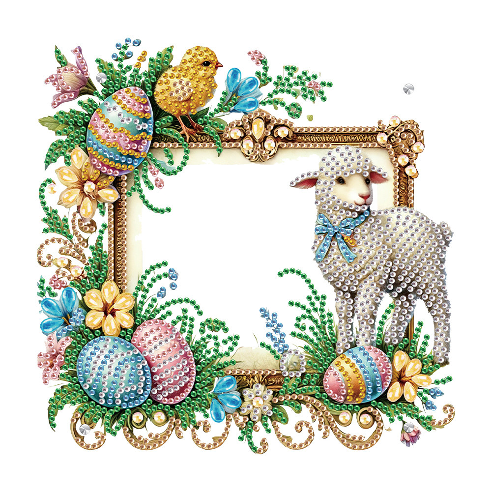 

Acrylic Special Shape Animal Rhinestone Tabletop Photo Frame Kit Desktop Diamond Photo Frame Kits Diamond Painting Desktop Decor