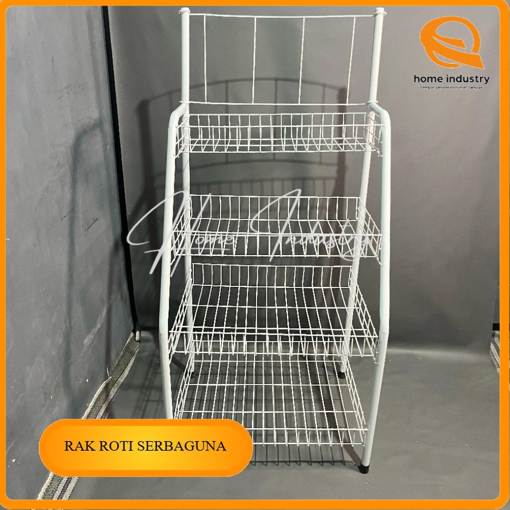 Rak Roti serbaguna/Rak toko/Rak mini market/rak market/Rak display/Rak keranjang penyimpanan