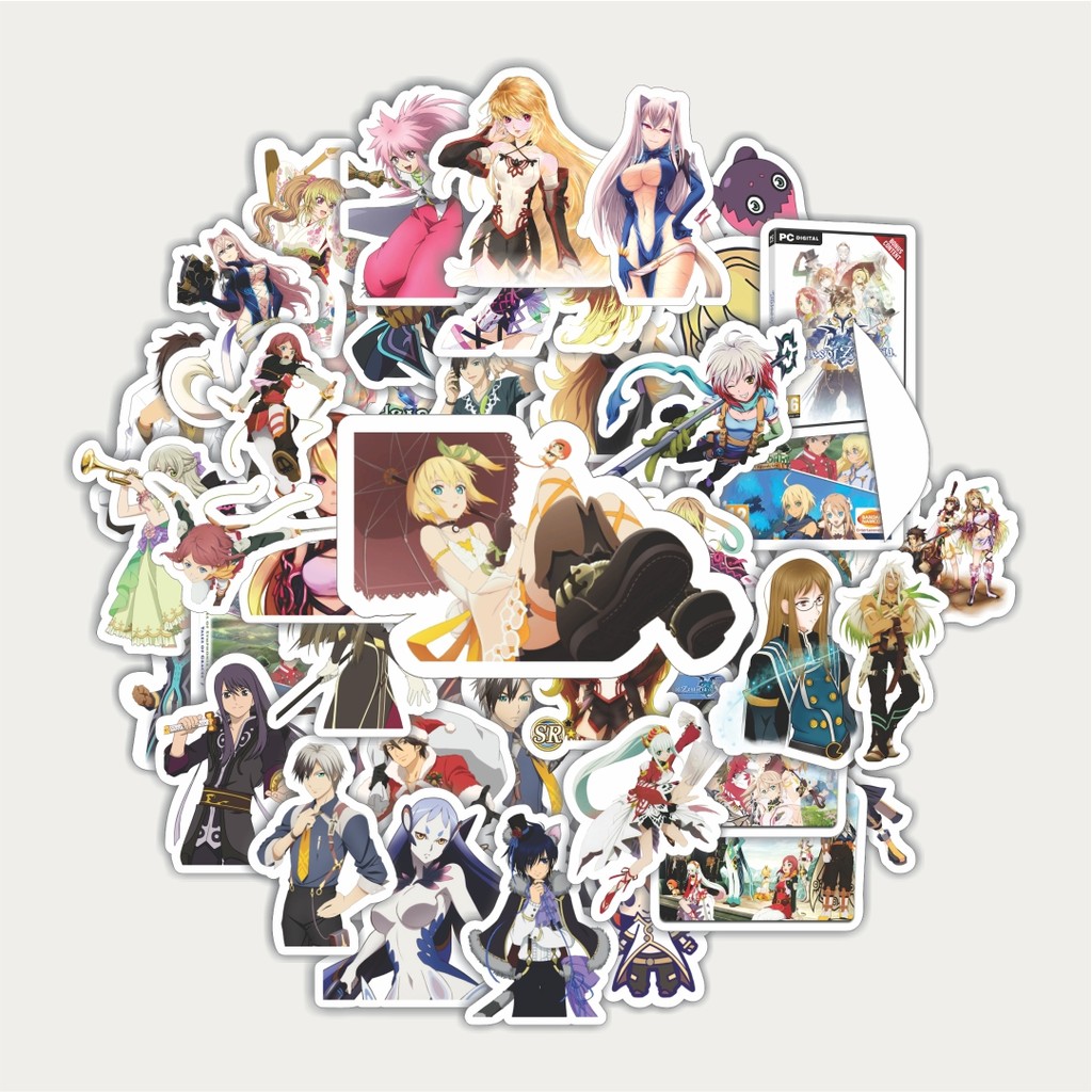 

Sticker Pack Stiker Game Series Tales Of Series Karakter Mix 3 | Sticker TUMBLR | Stiker LAPTOP KOPER HELM