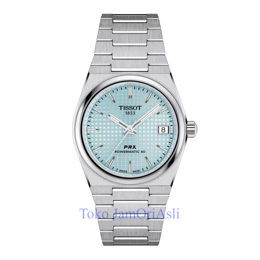 Promo Original Tissot Prx Powermatic 80 T137.207.11.351.00 Jam Tangan Wanita Analog Automatic 35mm S