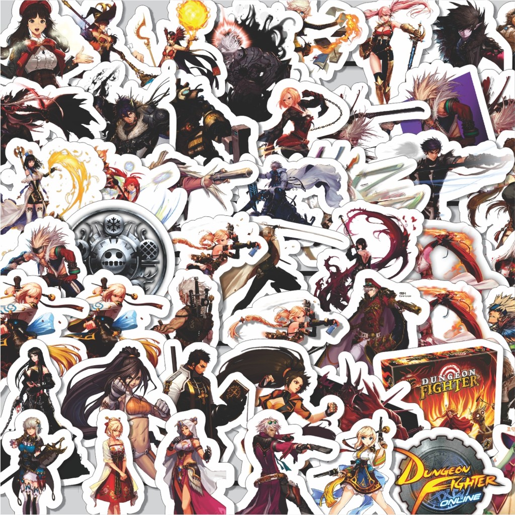 

Stiker Cutting Pack Stiker Game Series Dungeon Fighter Karakter Mix 2 Isi 100Pcs Series Aesthetic Lucu Keren Untuk Koper Bahan Vynil