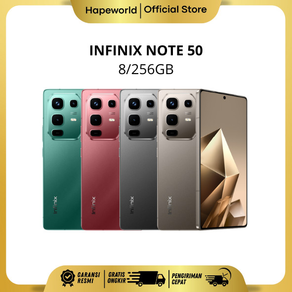 INFINIX NOTE 50 - 8/256 GARANSI RESMI