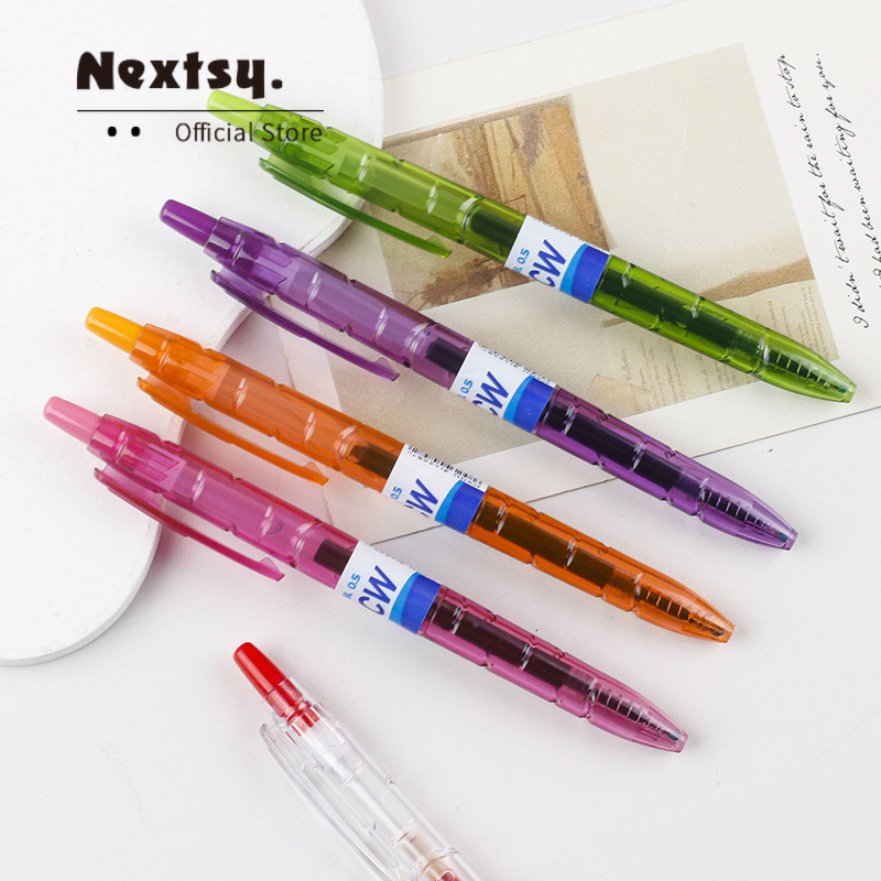 

Pena Tanda Tangan Alat Tulis Siswa 0.5mm Pena Netral Hitam/Pena Air/Pena Netral Tekan