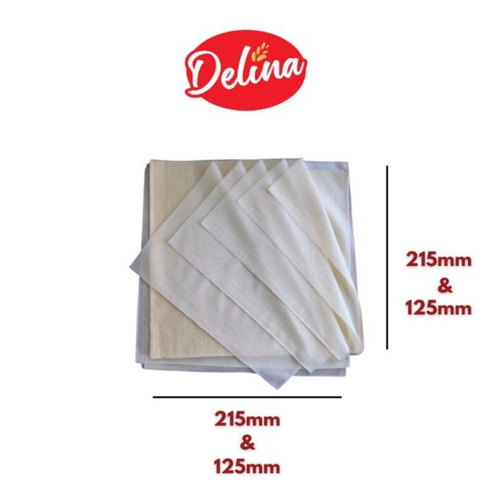 

Kulit Lumpia Frozen - DELINA - Spring Roll Pastry - 125x125