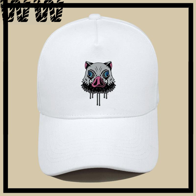 WW Topi/Demon Slayer: Kimetsu no Yaiba Inosuke Hashibira Merchandise Pig Rush Anime 2D Custom Topi B