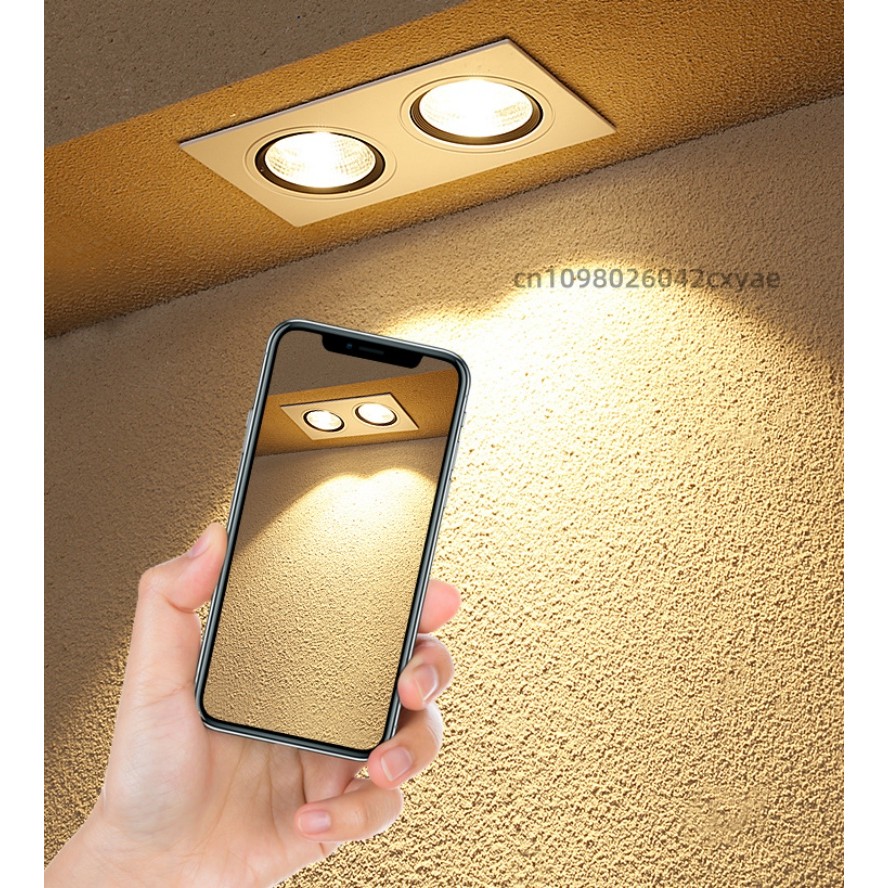 Intelligent Tuya downlight 2.4G remote control ceiling light LED spot light embedded sky lantern liv