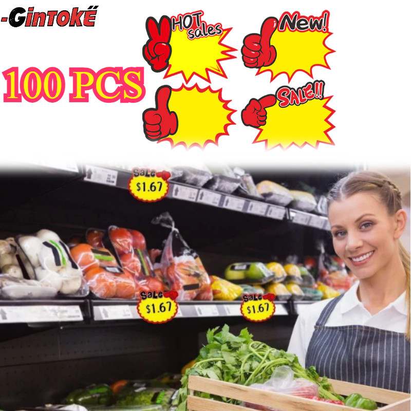 

100pcs/Set Label Harga Pop Card/ Kertas Harga Promo Pop Card/ Price Tag Kartu /Promosi Sale Kertas/Kertas Harga Promo/Promo Sale New Tag/Kartu Promo Sale Price Tag/Kertas Pop Card Promo Label Harga Pop Bahan Kertas