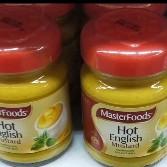 

master food hot English mustard dressing 175gr