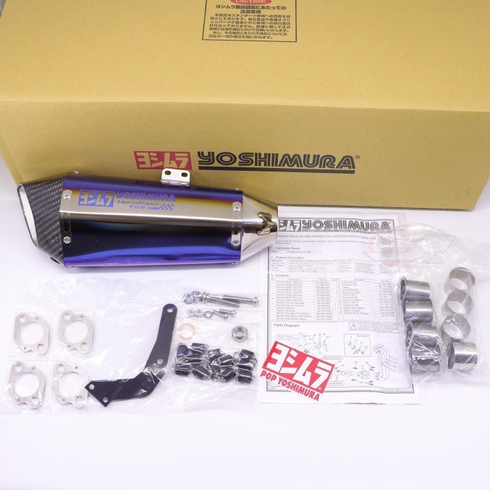 KNALPOT YOSHIMURA KAWASAKI ZX25R HEPTA FORCE FULLSYSTEM STB