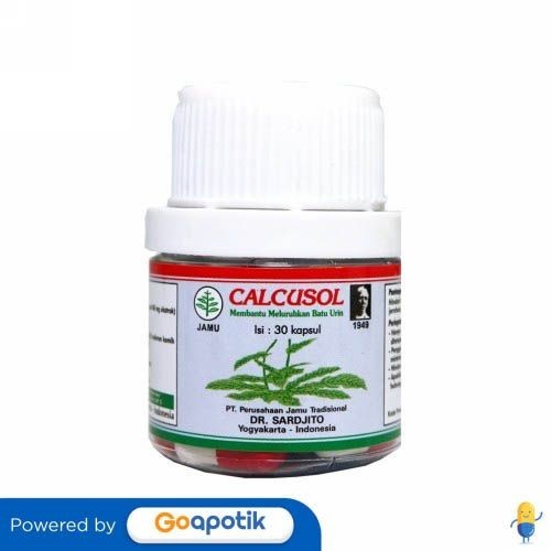 Calcusol Box 30 Kapsul
