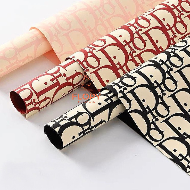 

FWCD Christian Dior Cellophane / Dior Wrapping Paper/Kertas Dior/Kertas wrapping paper