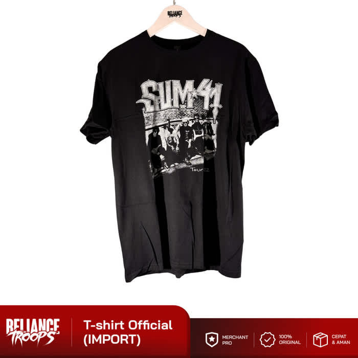 T-shirt Official | SUM 41 - Band Photo European Tour 2022