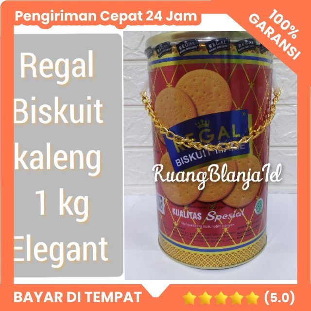 

BISKUIT MARIE REGAL Kaleng 1000gr