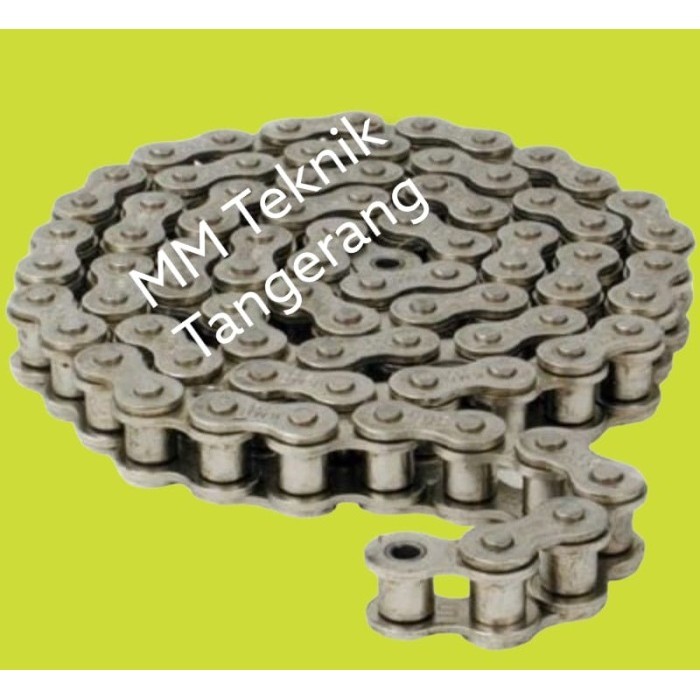 Rantai RS 08 B Roller Chain Single MSK NIS RS-08B 08Bx1 08B-1