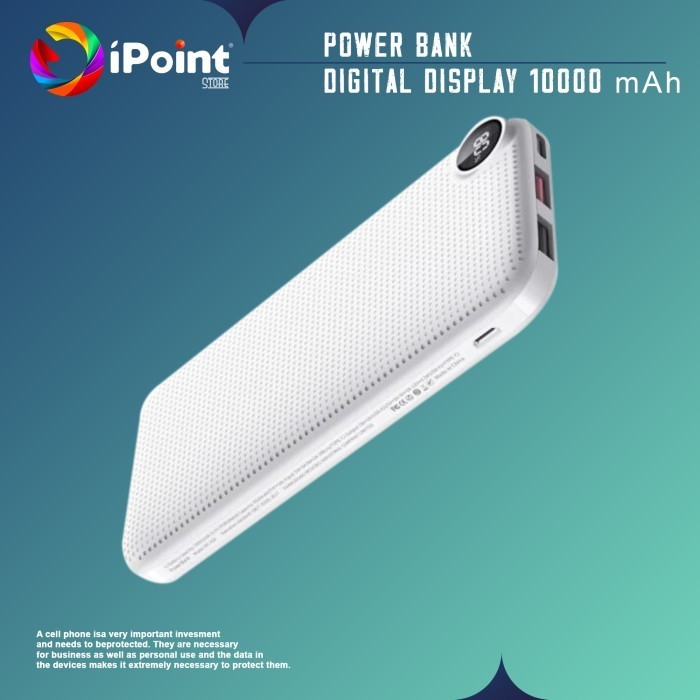 Mcdodo PB Digital Display 10.000 mAH QC Dual Output
