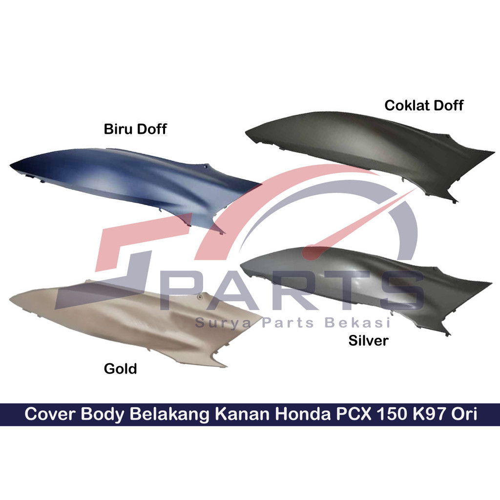 Cover Body Belakang Honda PCX 150 Kanan K97 PCX 150 2017 - 2021 Original