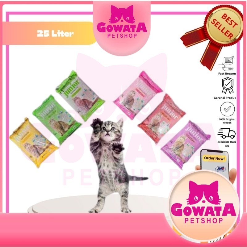 Pasir Kucing Junior 25lt|C. PASIR 25LT