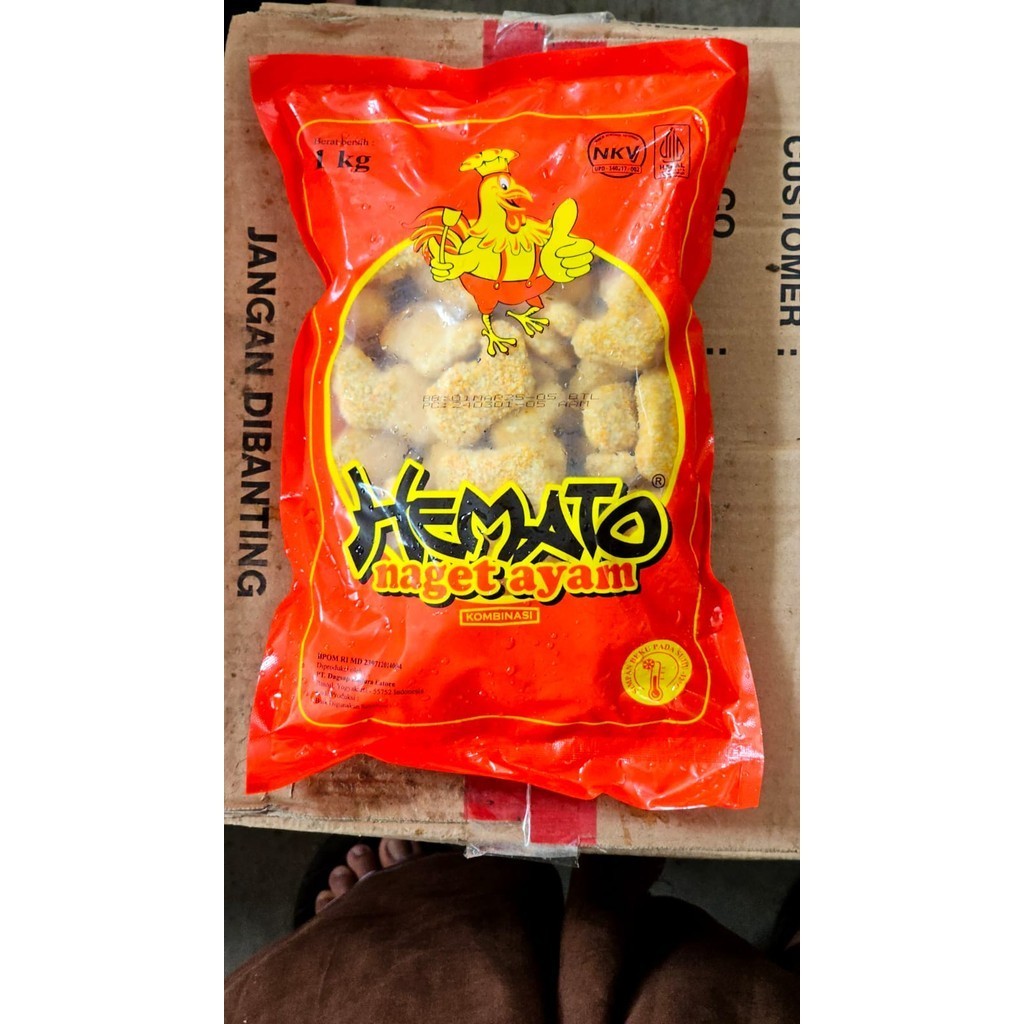 

Hemato Chicken Nugget 1 Kg Naget Ayam 1 Kg