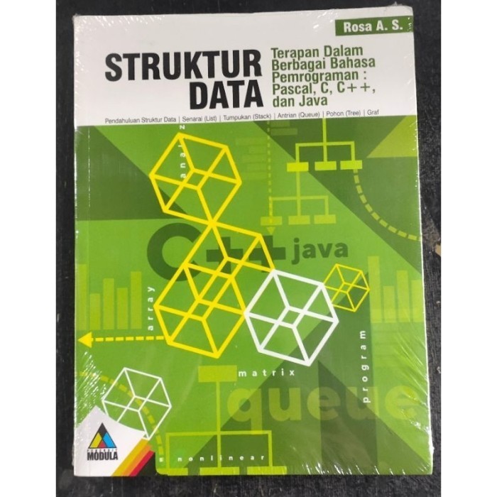 STRUKTUR DATA Terapan dalam berbagai bahasa pemrograman : Pascal, C, C++, dan Java