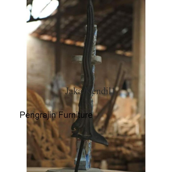 

keris pandawa keleng besi baja antik MURAH BANGETTTT