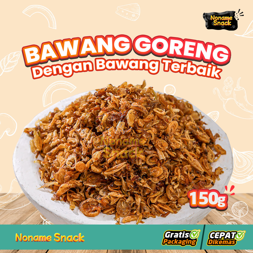 

NoName Snack - Bawang Goreng 150g