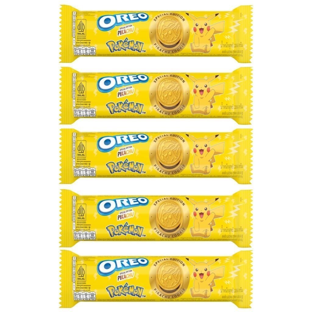 

Oreo Pokemon Biskuit Chocolate Banana 119.6g x 5