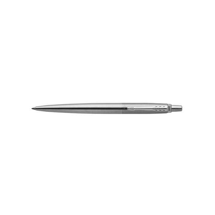 

promo ✨ -Parker Jotter Stainless Steel Chrome Trim Ballpoint Black Ink - Tanpa Grafir