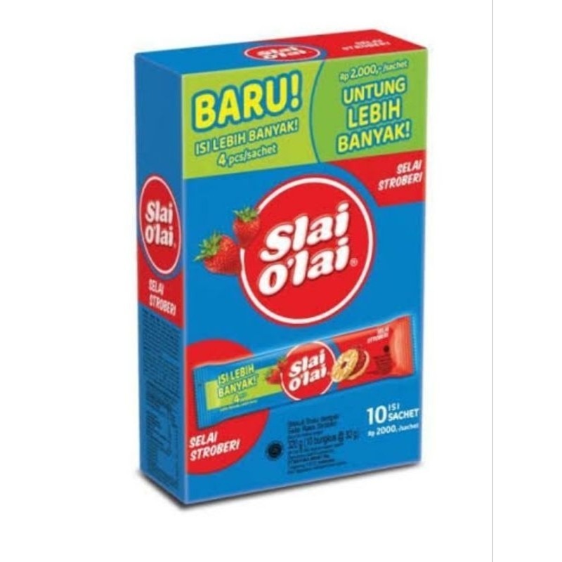 

SLAI OLAI (1 BOX ISI 10 PCS)