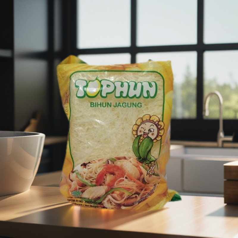 

320gr Tophun Bihun Jagung Isi 4 Keping