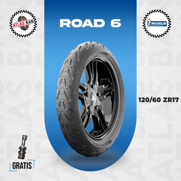 Ban Motor Supersport MICHELIN ROAD 6 120/60 ZR 17