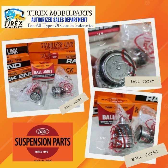 Ball joint BALLJOINT merk 555 made in japan RUSH TERIOS 2008-2017 Original Asli 100%