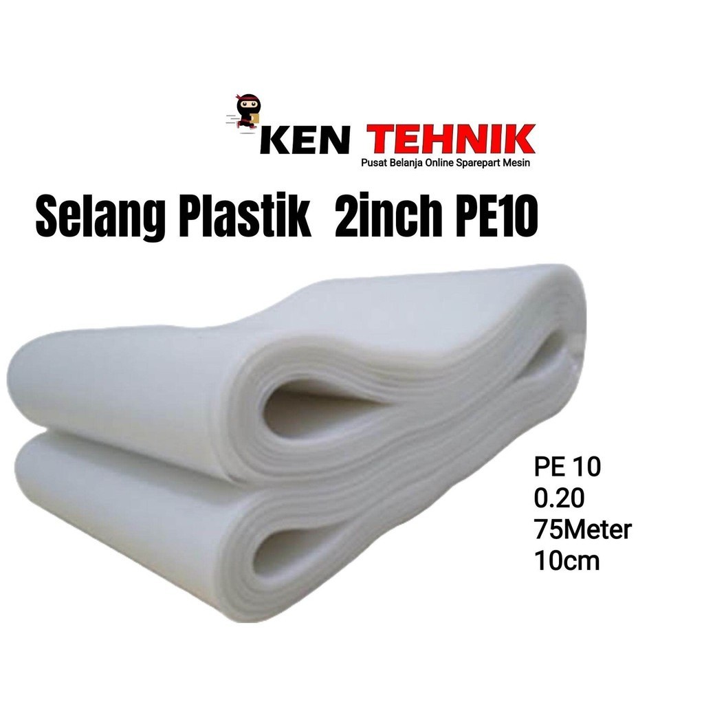 Selang Plastik irigasi 2inch  75meter