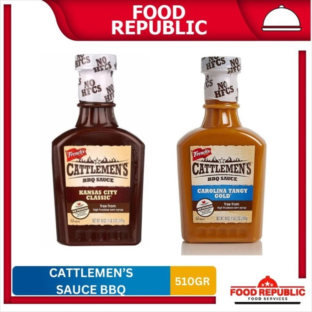 

Saus Barbeque BBQ French`s Cattlemen`s 510g / Saos Barbecu Import 18oz