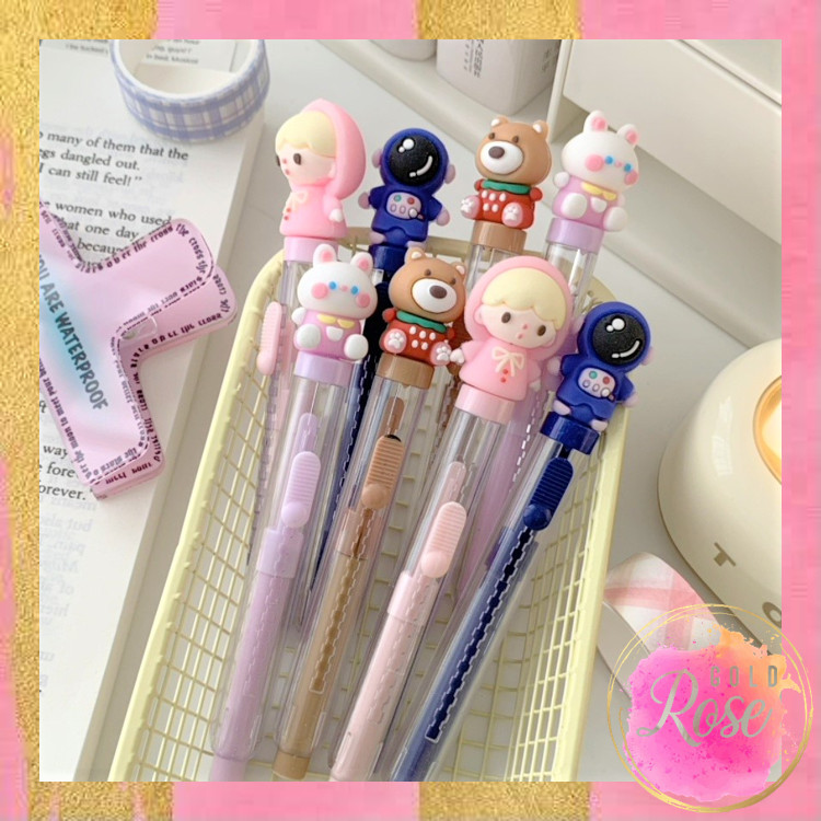 

ℛ - - S6304 Penghapus Motif Karakter Lucu / Mechanical Eraser Untuk Pensil