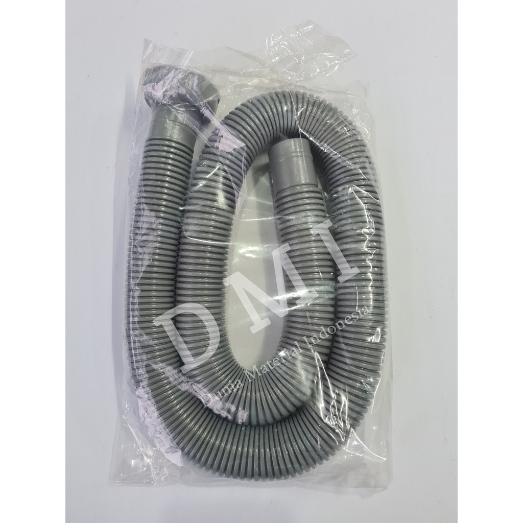 Selang Bak Cuci Piring BCP Abu | Flexible Sink Hose | Slang Wastafel