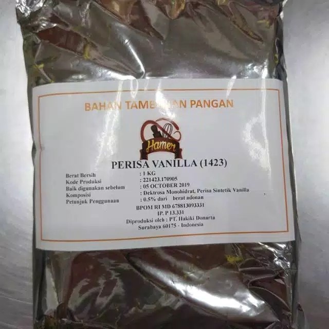 

Bubuk Vanilla / Vanili Susu HAMER Bubuk Perisa susu hammer Vanila 1KG