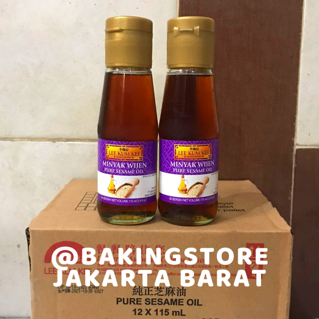 

Lee Kum Kee Pure Sesame Oil 115 ml | Minyak Wijen Murni