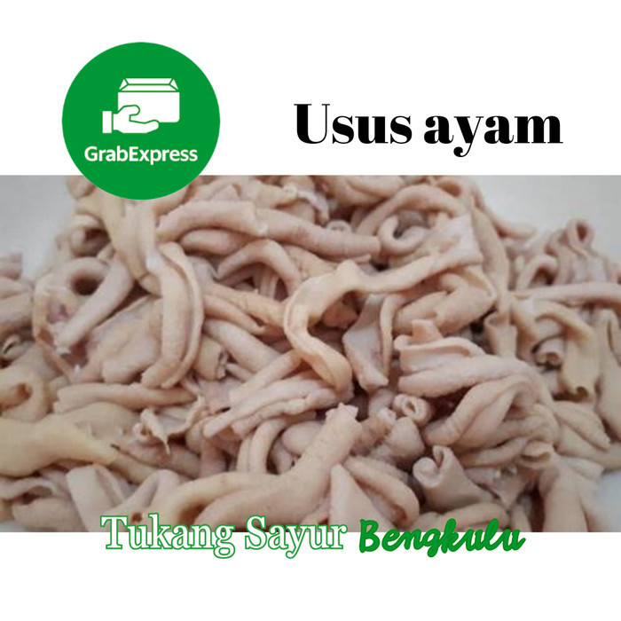 

Usus ayam mentah segar Grab instan Tukang Sayur Bengkulu