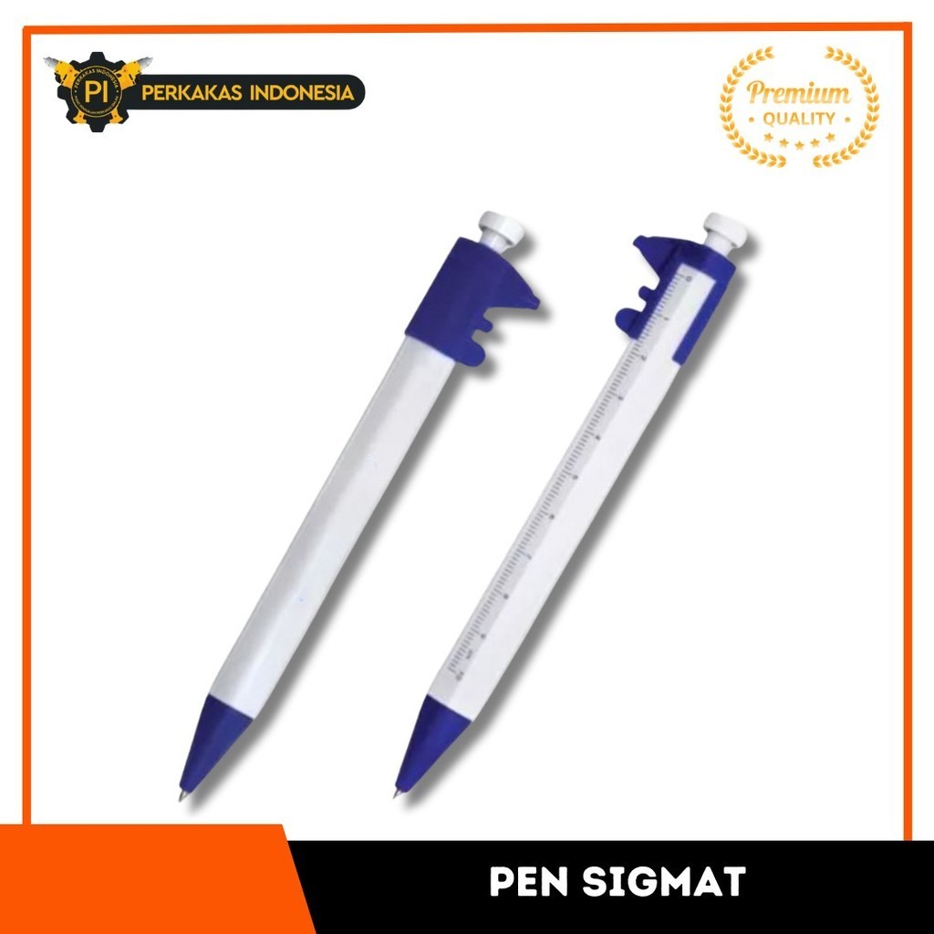 

Pen Sigmat 2in1 Multifungsi Pena Penggaris Ukur Meteran Garisan Sketmat Pulpen Jangka Sorong Vernier Caliper Pengukur Measuring Tool Scale Ruler