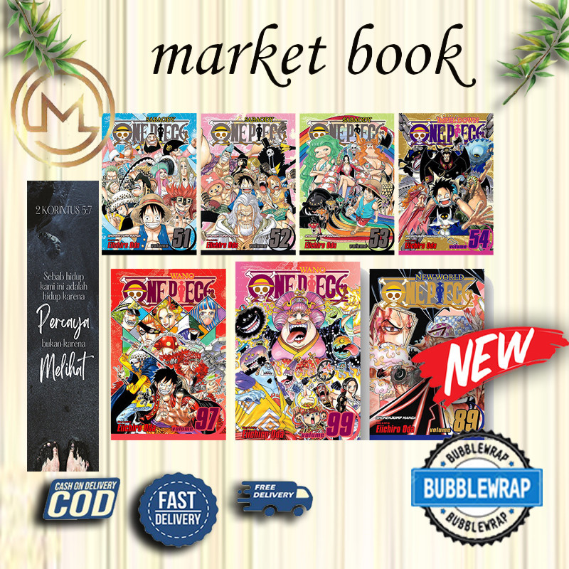 Manga One Piece Vol. 51-99 by Eiichiro Oda (English)