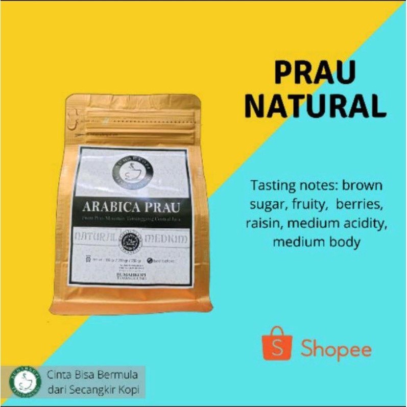 

Arabika Temanggung Natural Proses Kemasan 1kg