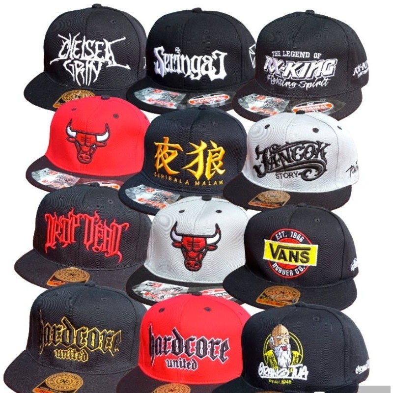 [COD//INSTAN] TOPI SNAPBACK PRIA//TOPI HIP HOP//TOPI PRIA DISTRO//TOPI PRIA KEREN//TOPI BERTO//TOPI 