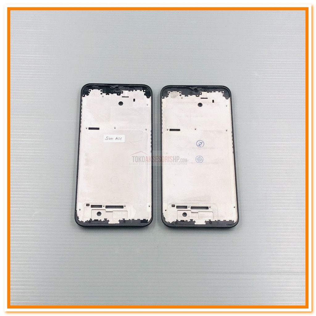 TULANG TENGAH SAMSUNG A01 TATAKAN LCD SAMSUNG A01 FRAME SAMSUNG A01