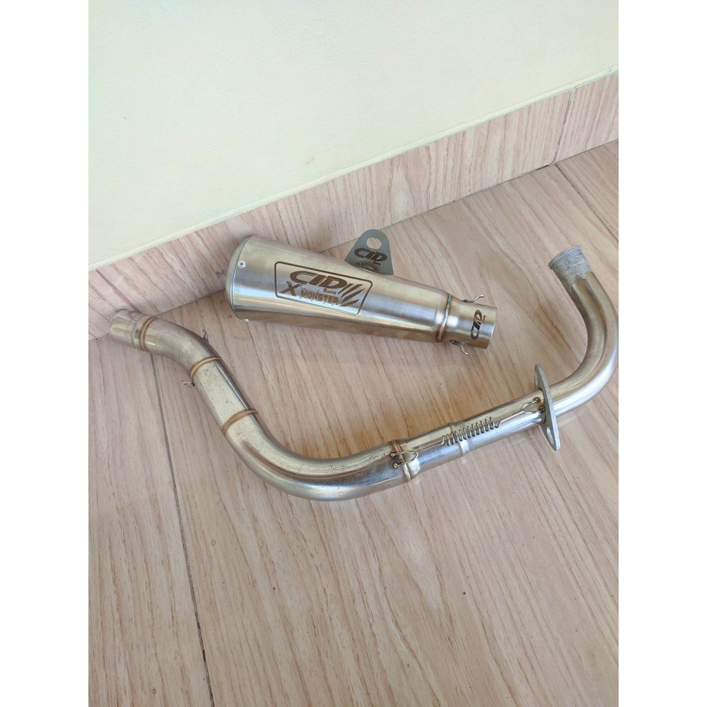 kenalpot racing cld x monster laser leher kobra beat vario mio nmax aerox scoopy vario 160 dll